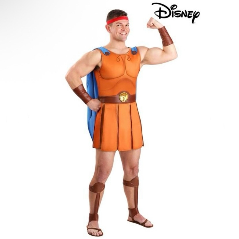 DISNEY HERCULES MENS HALLOWEEN COSTUME-NWOT